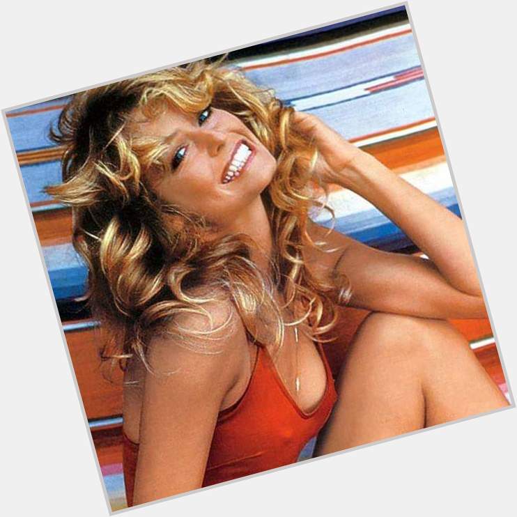 Happy Birthday to Farrah Fawcett, who would have been 73 today. How many walls did this poster go on back then? 