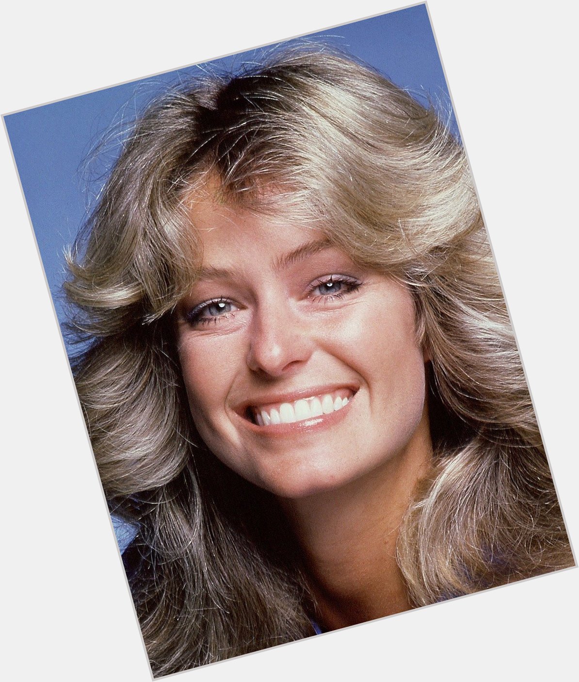 Happy birthday to farrah fawcett who would ve been 75 today!! forever obsessed with her hair 