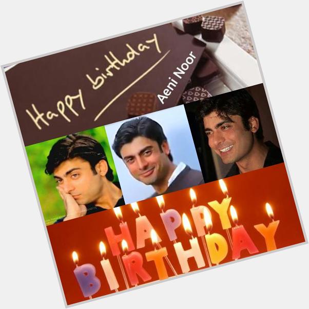 Happy Birthday Fawad Khan      