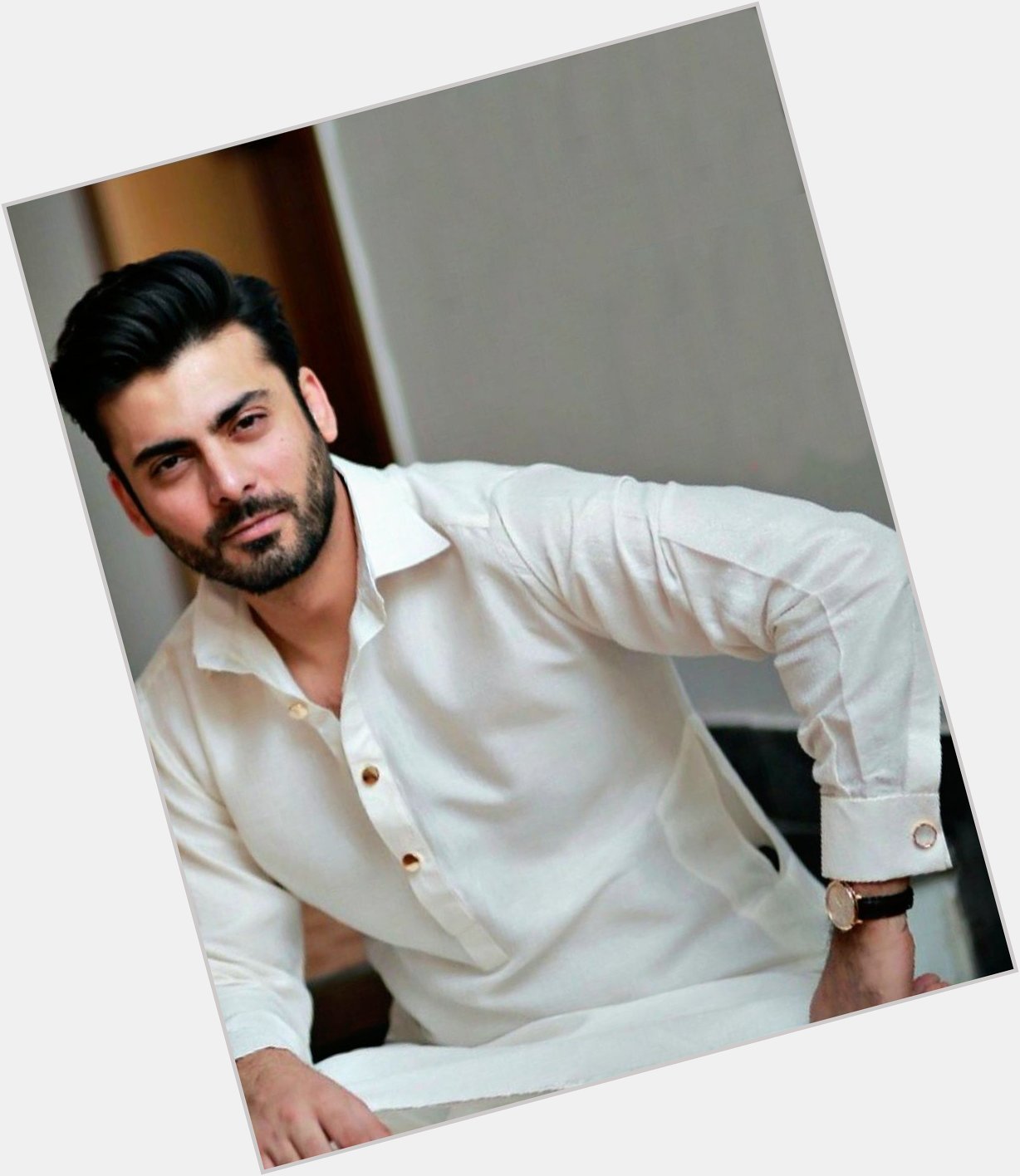 To the most handsome and charming man... Happy Birthday Fawad khan   