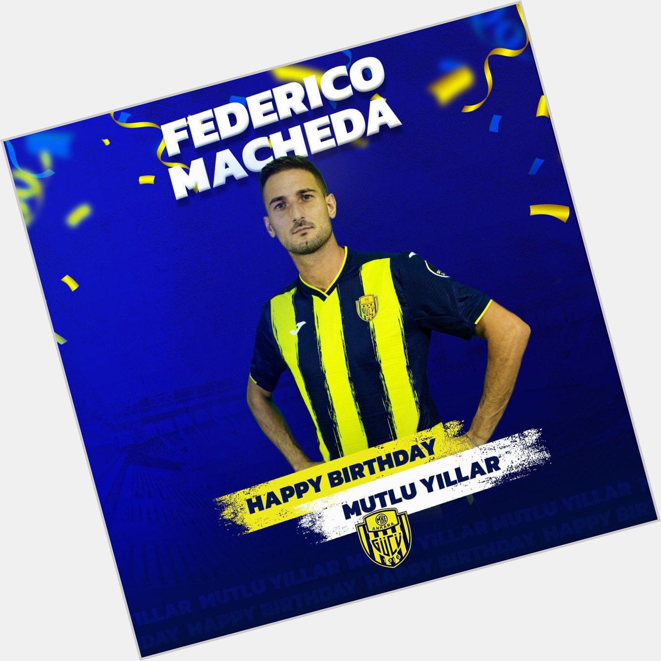 Happy Birthday Federico Macheda  