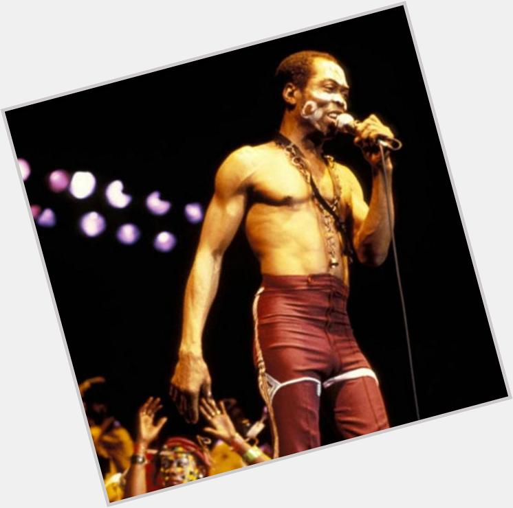 Happy Birthday to the and father of afrobeat, Fela Kuti!   