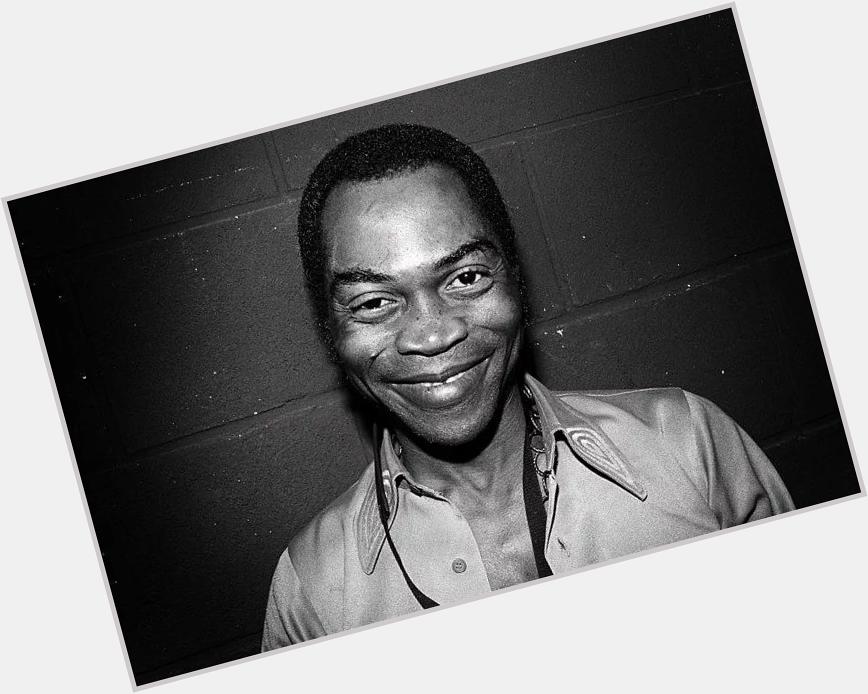Happy Birthday Fela Kuti    