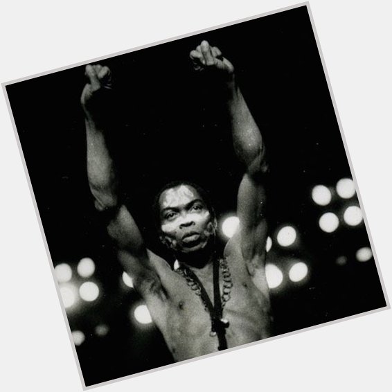 Black History Month - Music    Happy Birthday Fela Kuti   