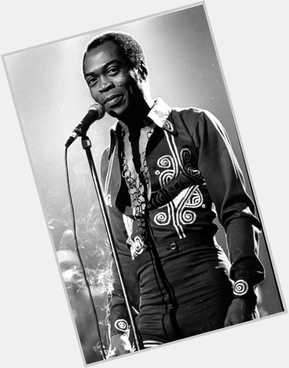 Happy birthday, Fela Kuti!      