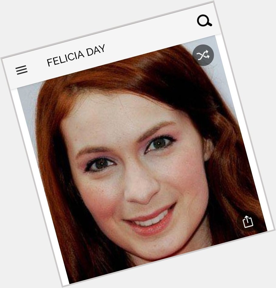 Happy birthday to this great actress.  Happy birthday to Felicia Day 
