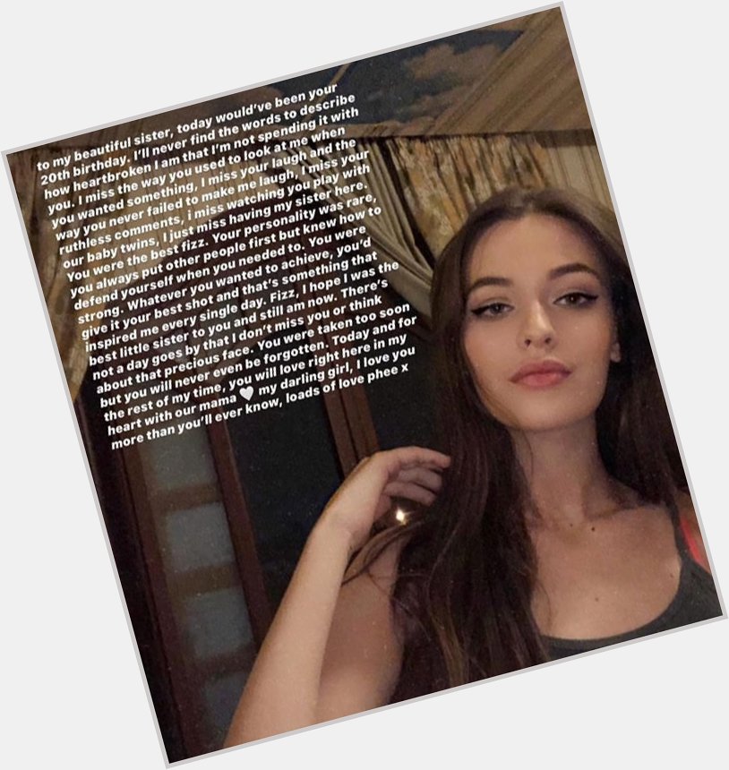 Happy birthday to felicite Tomlinson!! May she rest in peace   you are loved always and never forgotten 