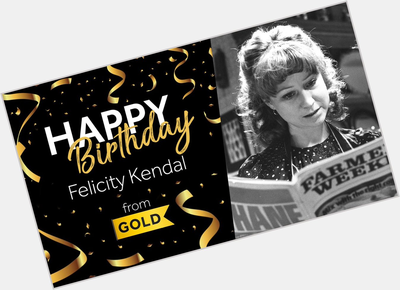 Always living the good life... Join us in wishing the fantastic Felicity Kendal a very Happy Birthday! 