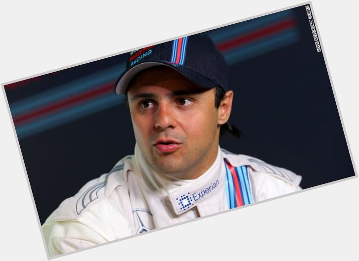  happy birthday Felipe Massa - he is 34 years of age today - good luck always... 