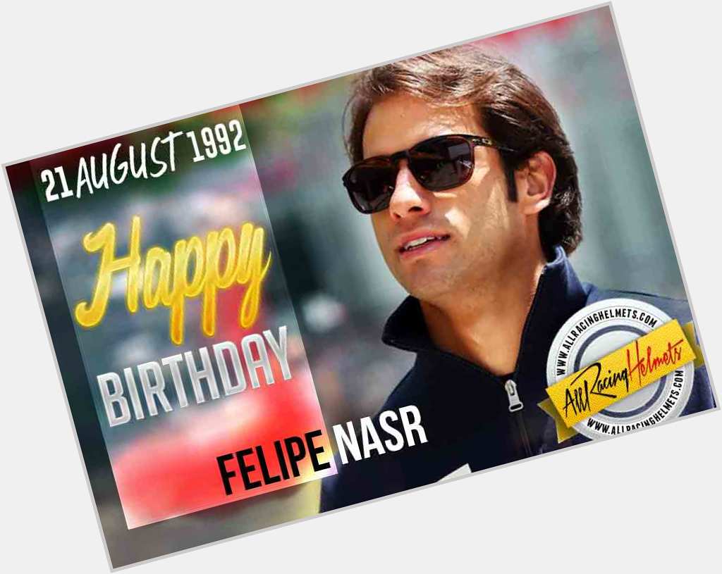 Happy birthday Felipe Nasr! 