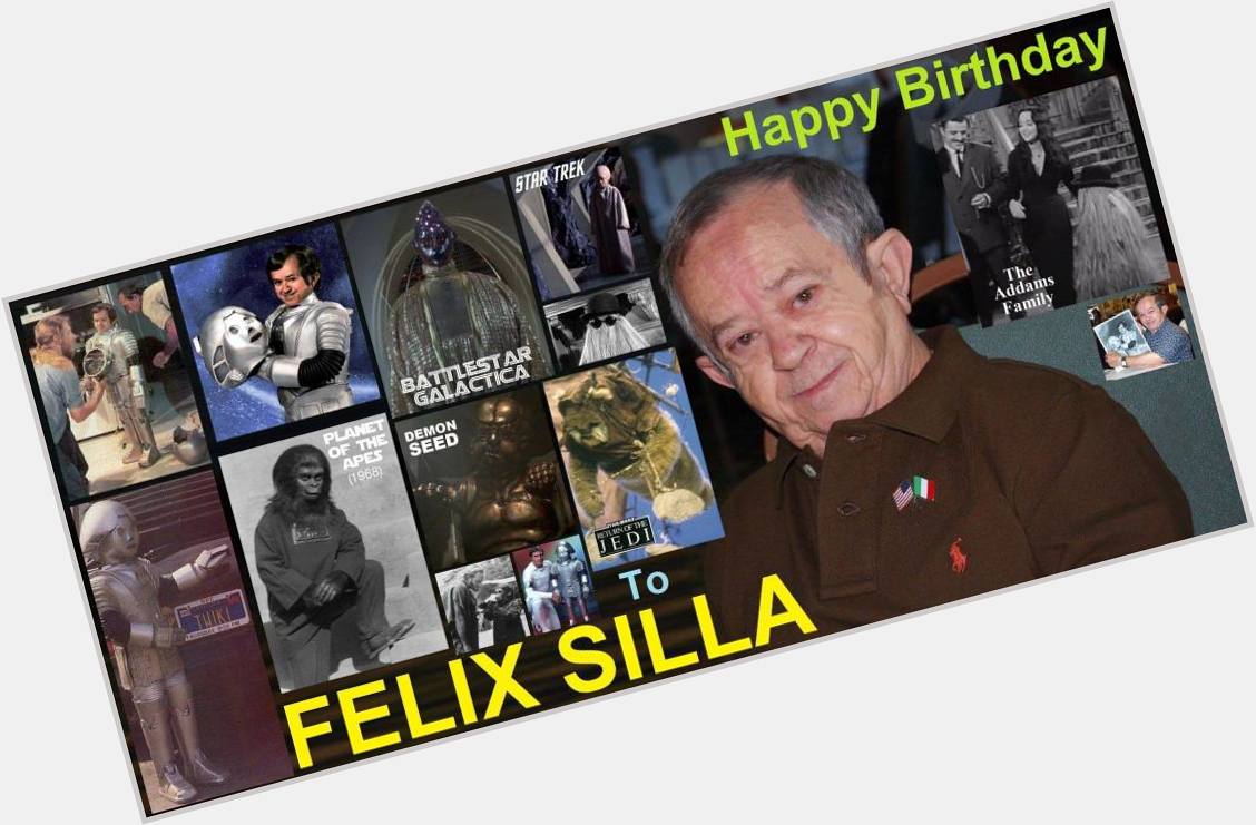 Happy birthday Felix Silla, born January 11, 1937.  