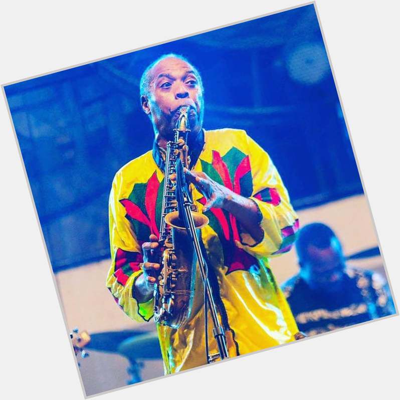 From all of us here, we say congratulations and happy birthday to Femi Kuti today.  