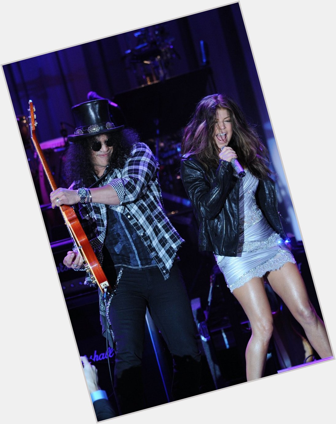 Happy 48th Birthday Do you think Slash is jealous that named her son Axl? 