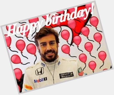 Happy Birthday Fernando Alonso!     