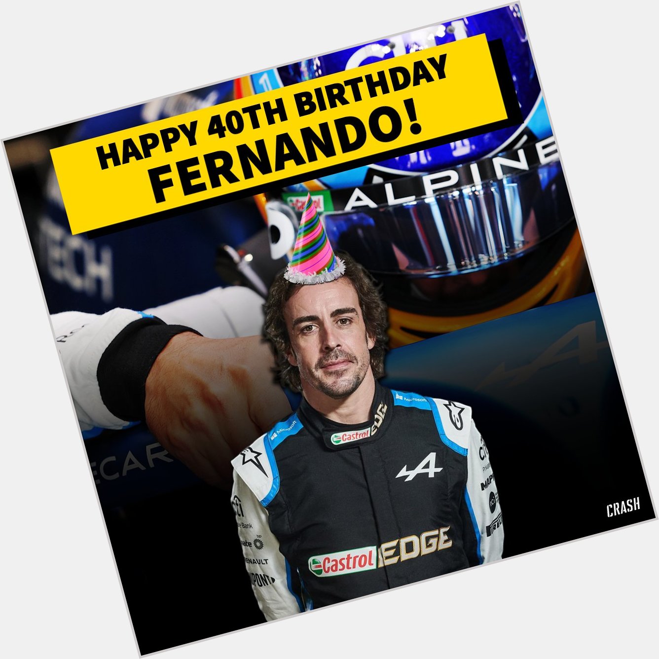 They say life begins at 40 Happy Birthday to Fernando Alonso      