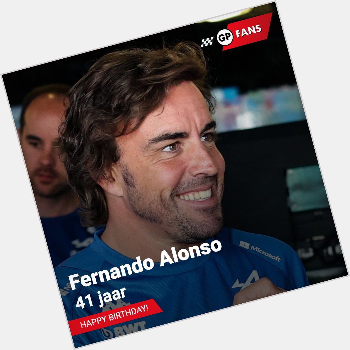 Fernando Alonso viert vandaag zijn 41ste verjaardag. Happy birthday      