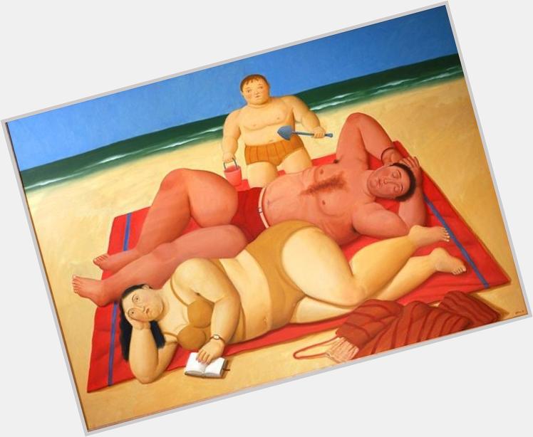 Happy Birthday to Colombian artist Fernando Botero, born today in 1932:  
