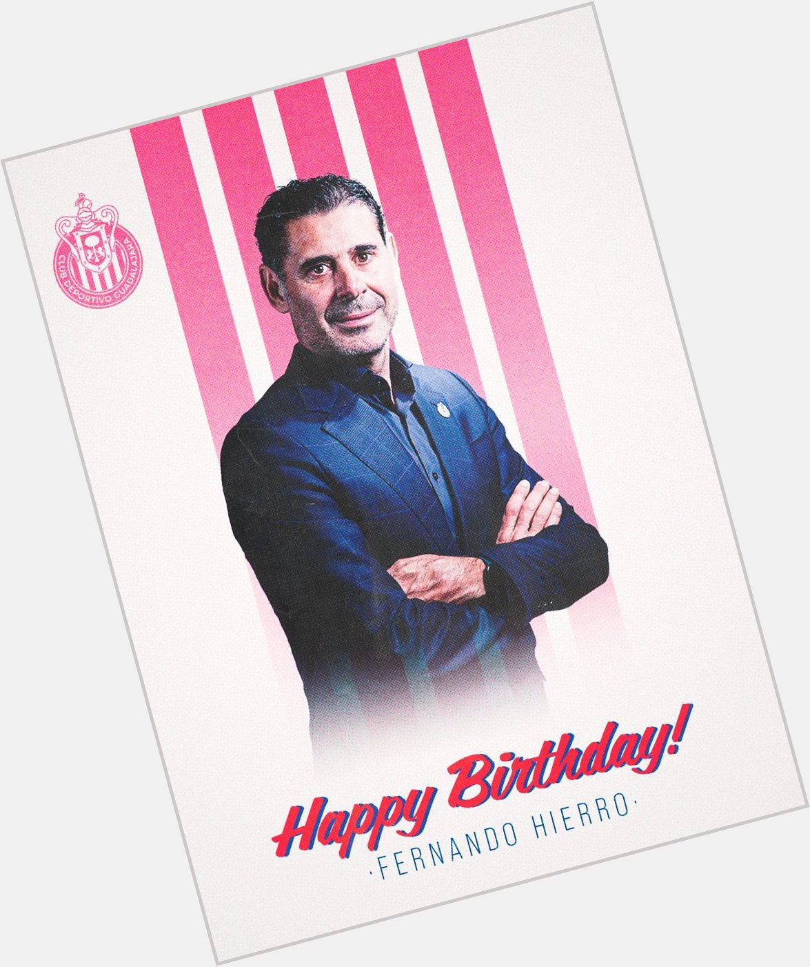 The legend himself.    Happy birthday, Fernando Hierro!   All the best, boss!   