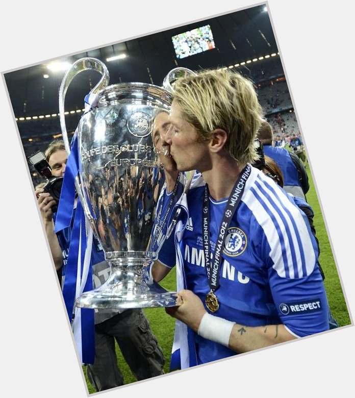 Happy 33rd Birthday Fernando Torres! Once a blue will always be a blue! 