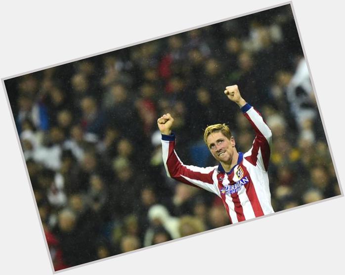   Happy birthday to Fernando Torres. The Atlético Madrid striker turns 31 today. 
