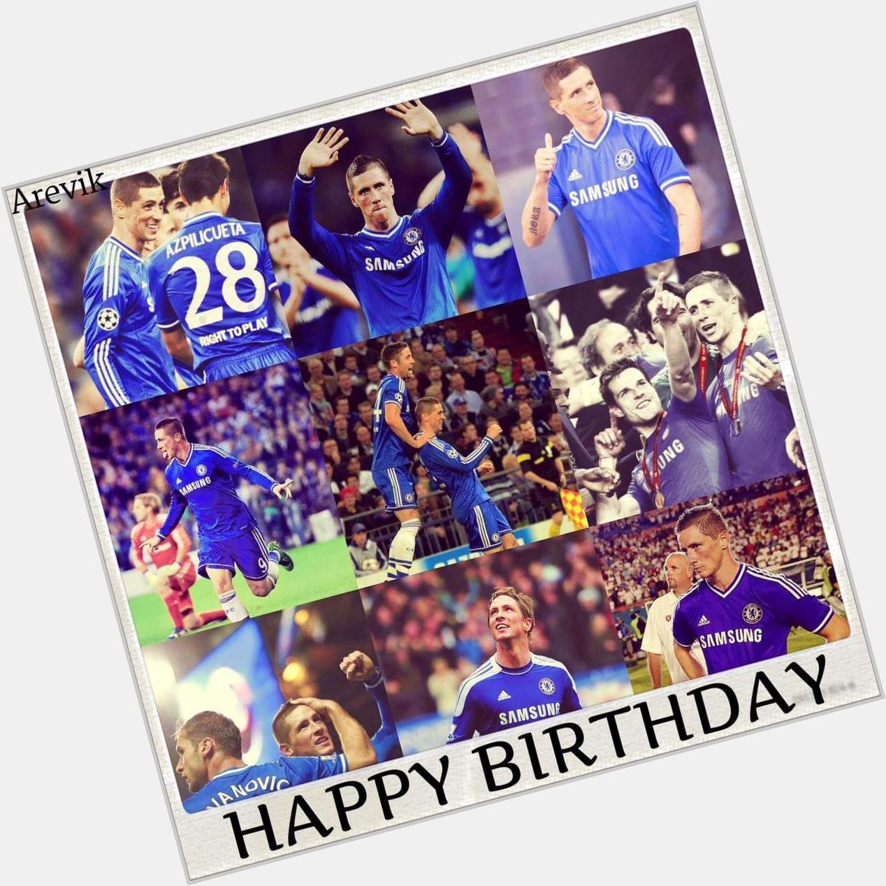 A very Happy Birthday to former Blue Fernando Torres! 