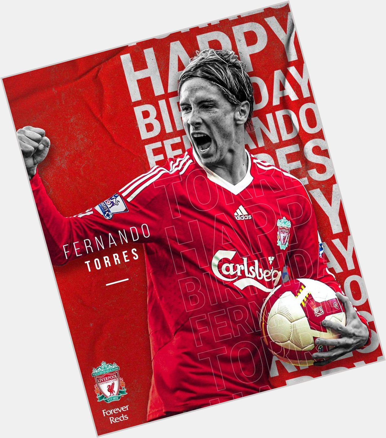 Wishing Fernando Torres a very happy birthday 
