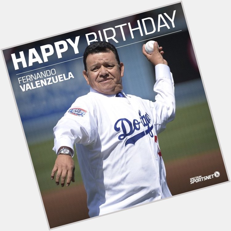 Join us in wishing Fernando Valenzuela a very happy birthday! 