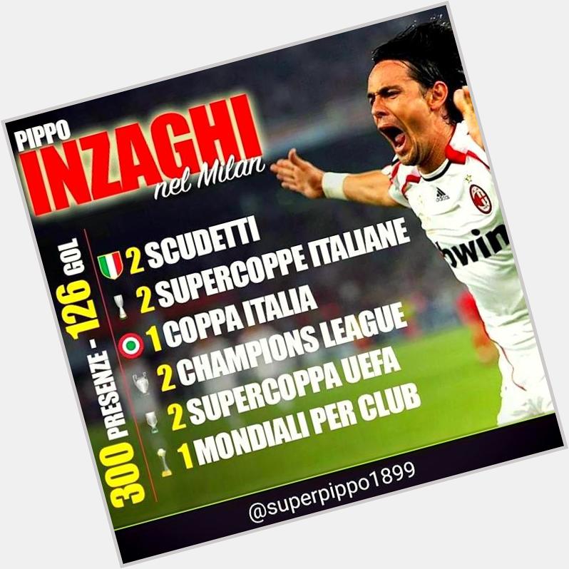 Happy Birthday Filippo Inzaghi ke 42thn..   