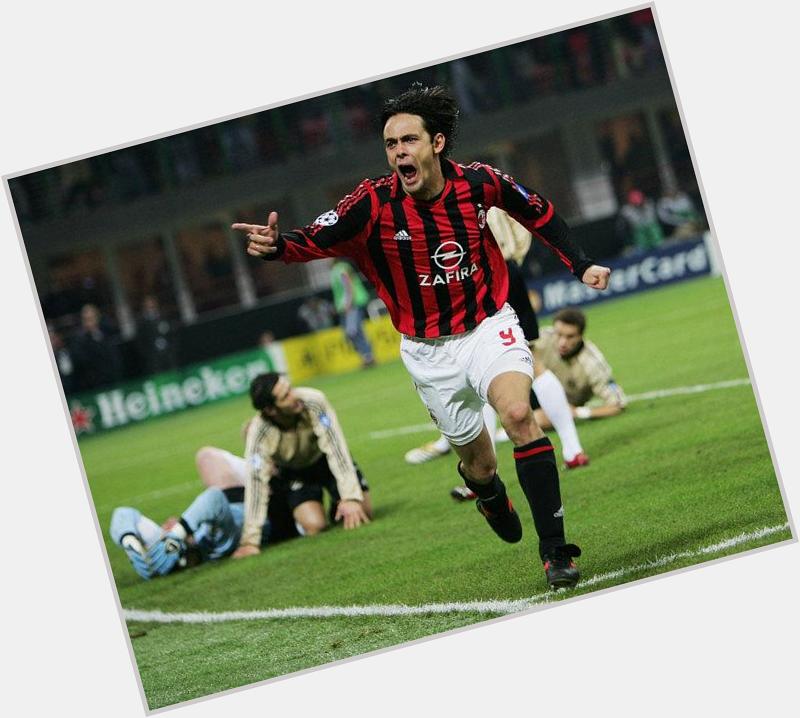 Happy 42nd birthday to the one and only Filippo Inzaghi! Congratulations! 