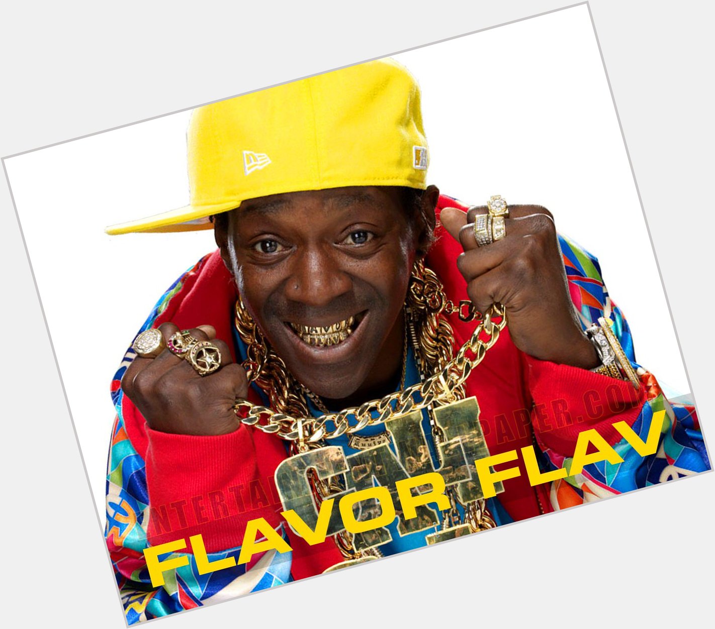  ON WITH Wishes:
Flavor Flav A Happy Birthday! 