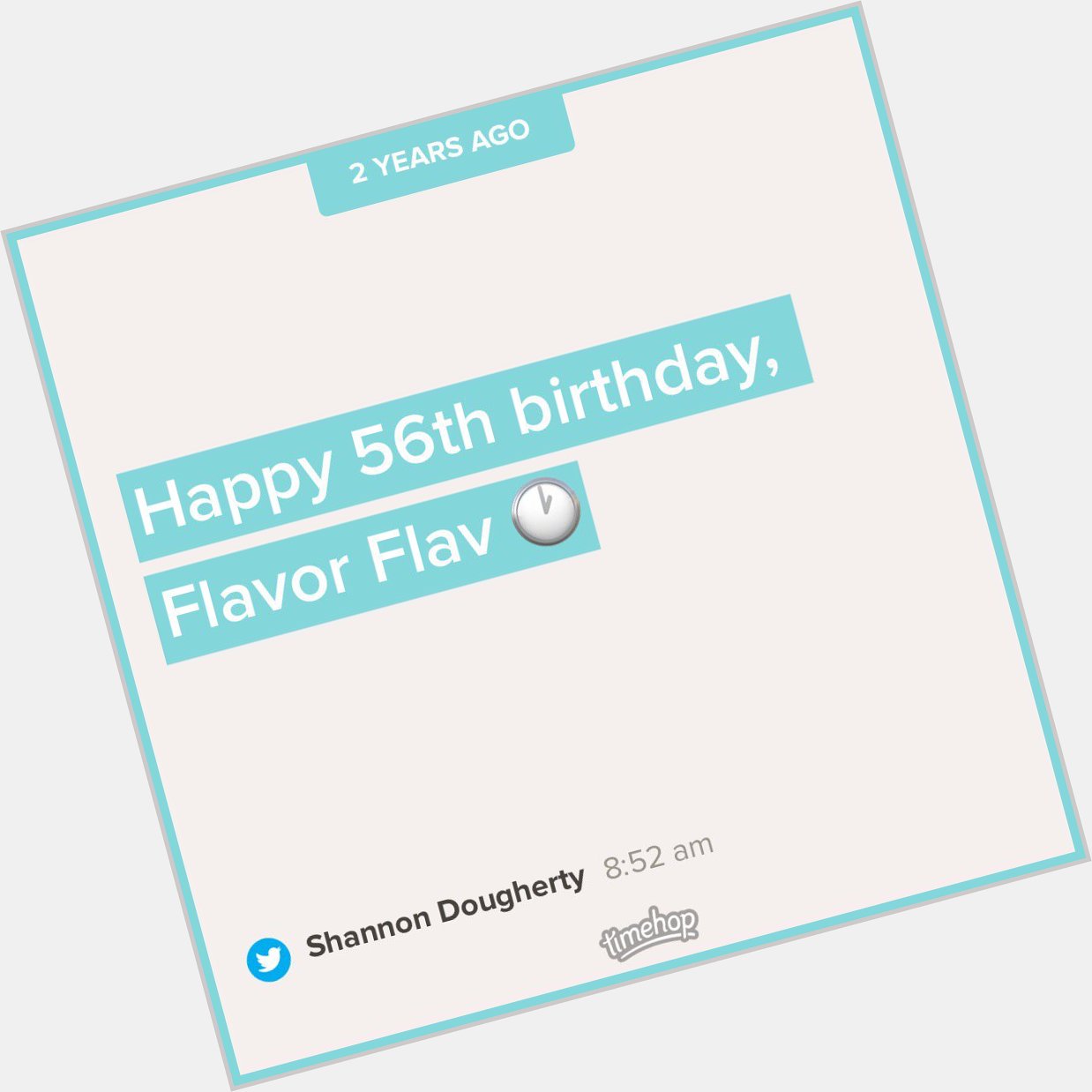 Happy 58th birthday, Flavor Flav! 