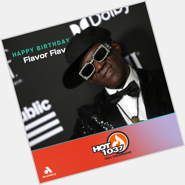 Happy Birthday to hip hop legend, Flavor Flav!  [ : Tommaso Boddi | Stringer | Getty Images Entertainment] 