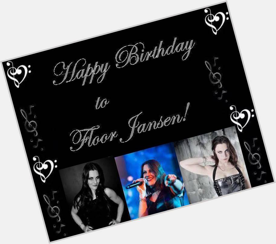 Happy Birthday to Floor Jansen!       