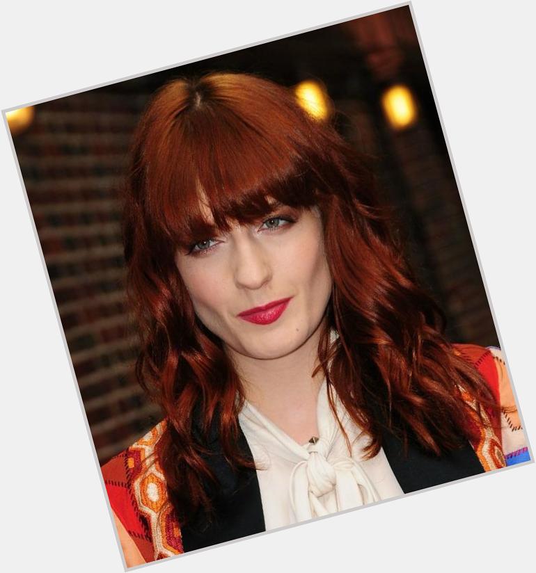 Happy birthday to the incredible and lovely Florence Welch 