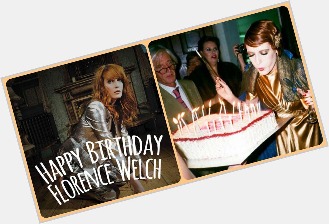 Happy Birthday to Florence Welch of Florence and The Machine who turns 29 today!   