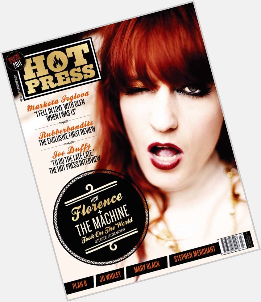  in music. Happy Birthday to Hot Press cover star Florence Welch of Florence and the Machine! 