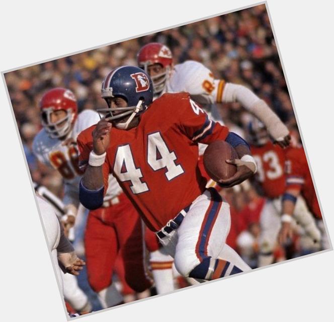 Happy BDay to our lifetime member and Hall of Famer Floyd Little! 