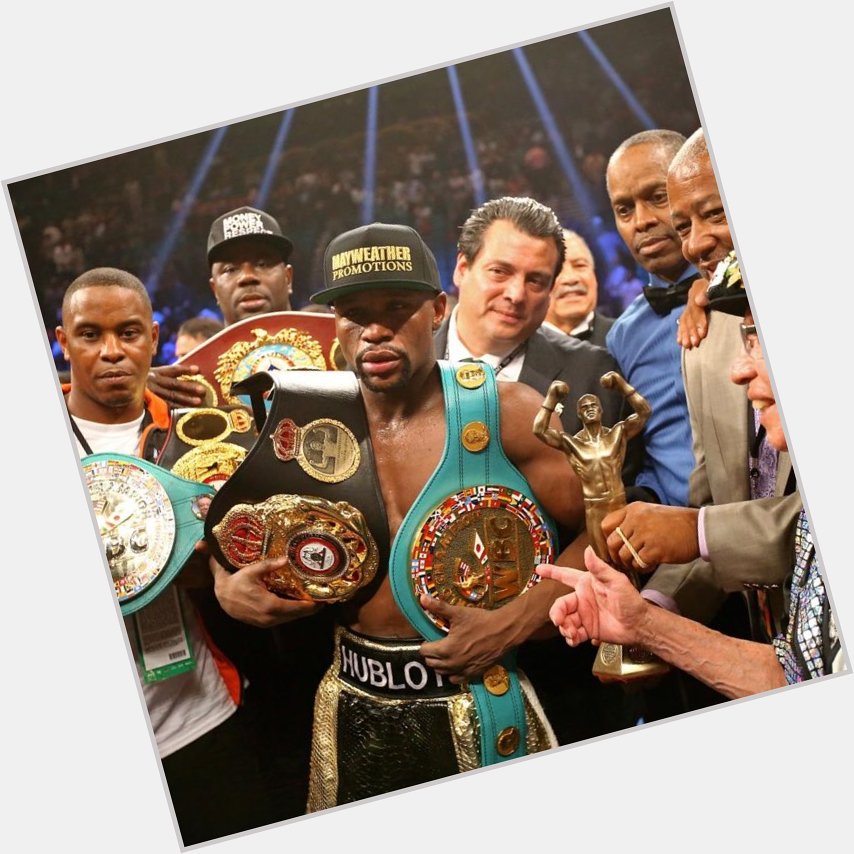 Happy 45th birthday for first ballot HOF inductee & five division champion Floyd Mayweather Jr. 