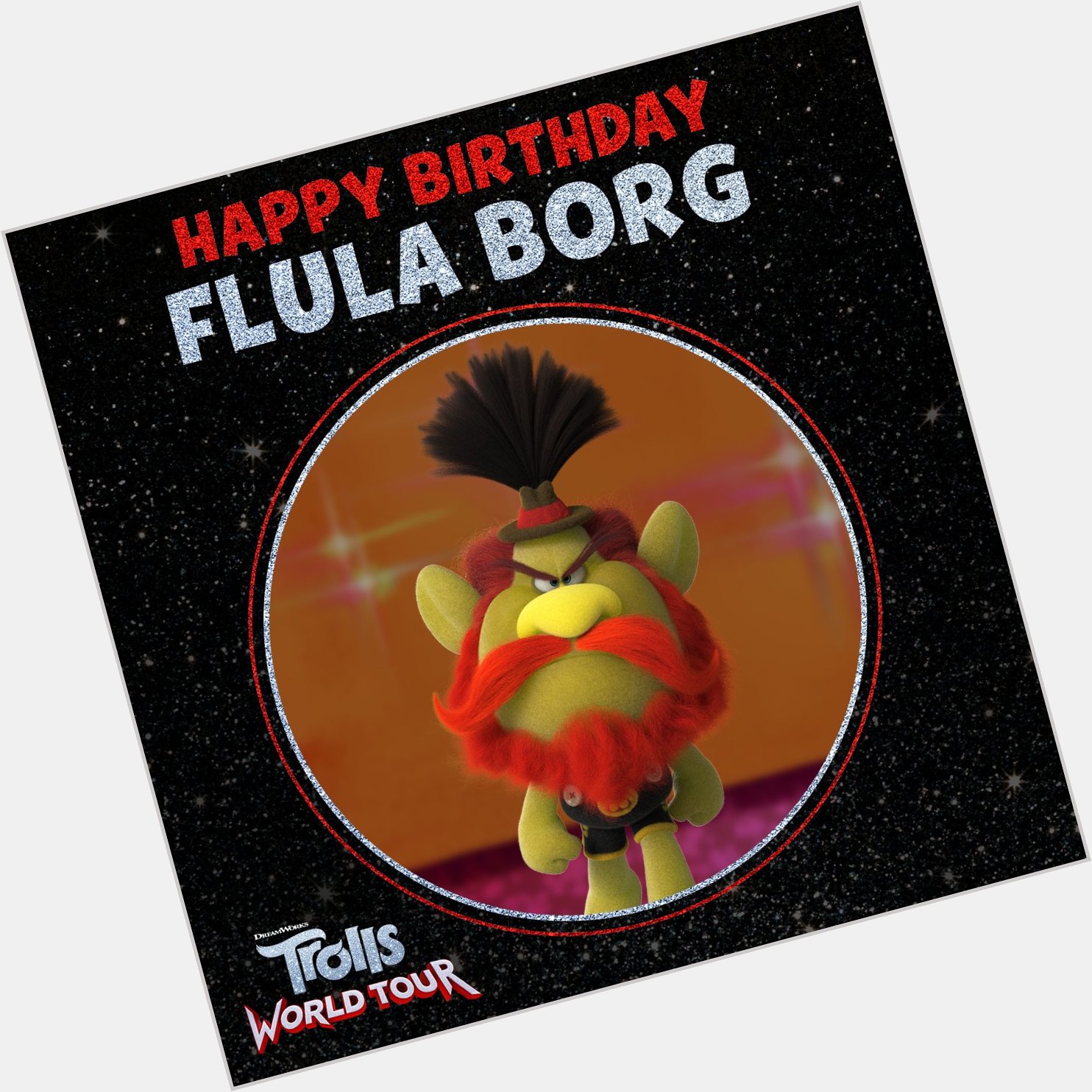 Happy Birthday Borg! Don t miss him in - at home April 10. 