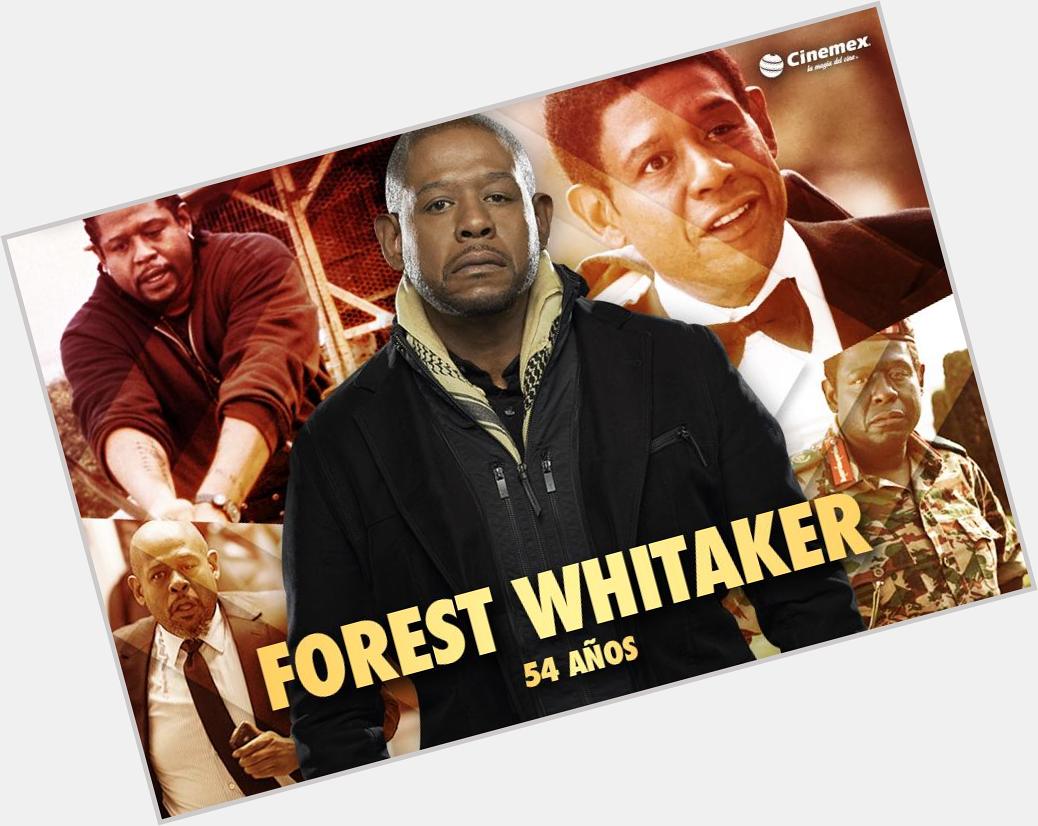Hoy cumple 54 años Forest Whitaker. Happy Birthday Forest! ¿Cuál es tu película favorita de este actor? 