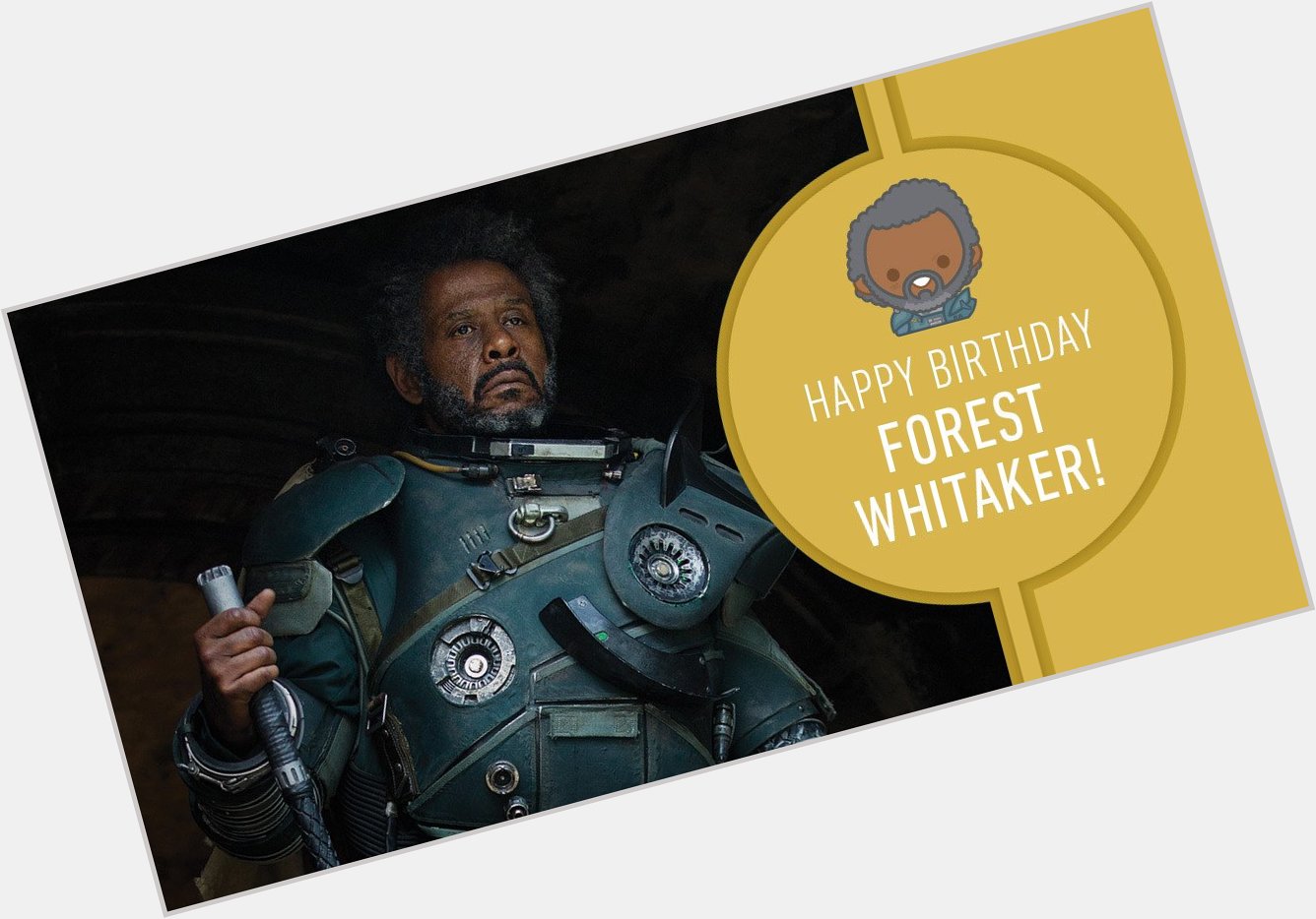  >> Happy Birthday, Forest Whitaker!  