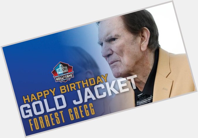 Happy Birthday to HOFer Forrest Gregg! Played 15 seasons w/ & Selected to 9 Pro Bowls. 