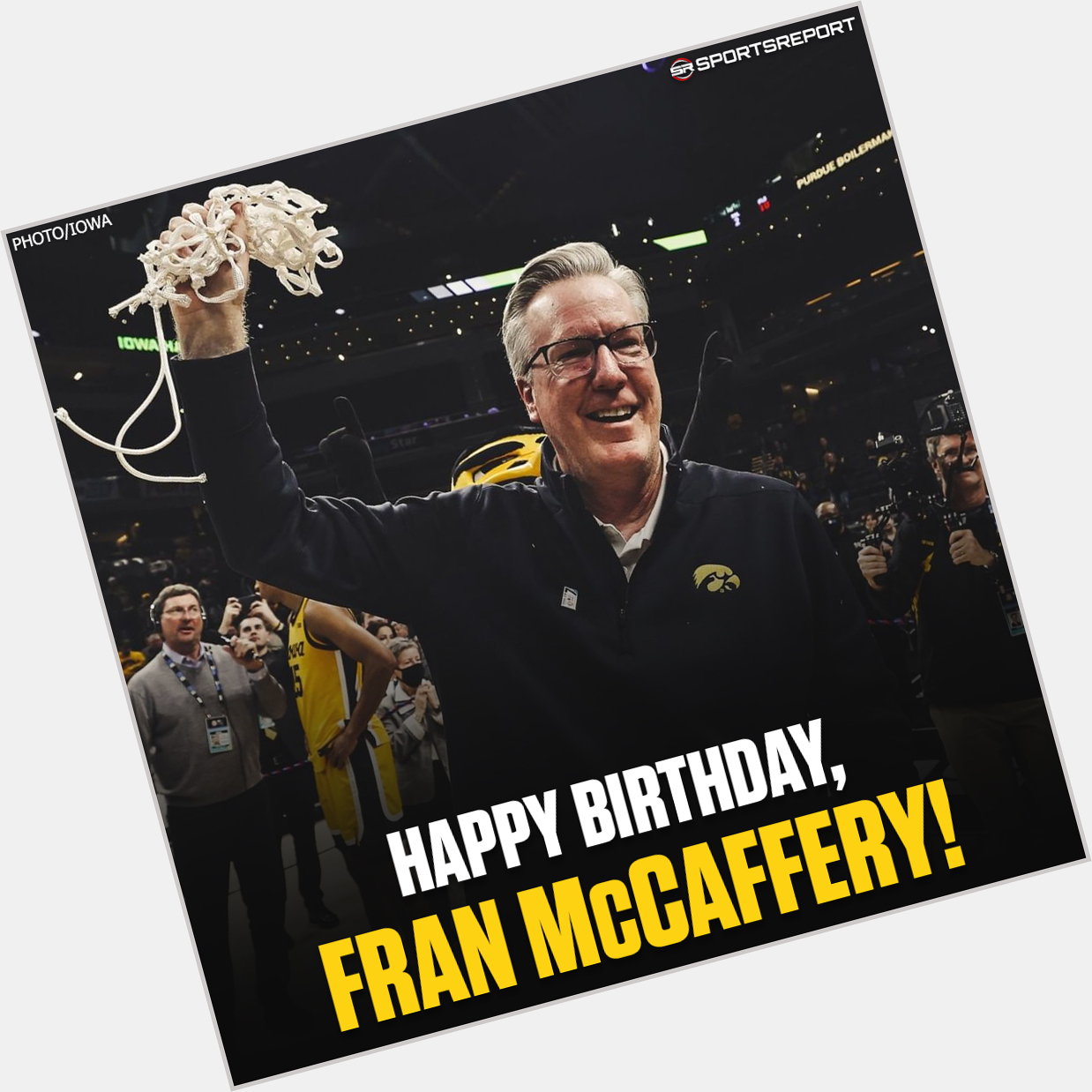  Fans, let\s wish Coach Fran McCaffery a Happy Birthday! 