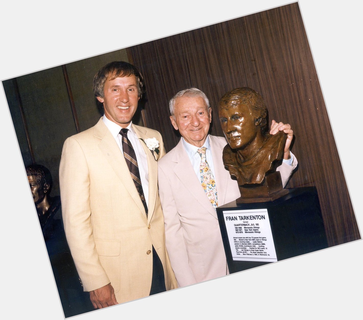 Remessage and help us say Happy 75th Birthday to Gold Jacket HOF Bio:   