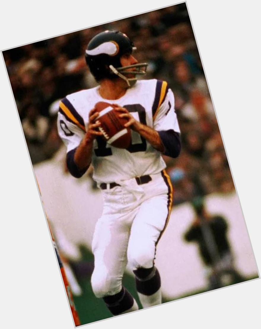 Happy Birthday Fran Tarkenton still Frantastic at 75! 