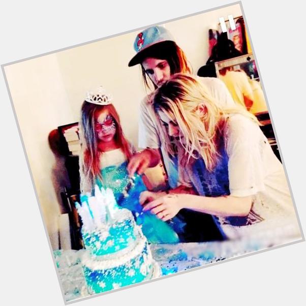 Such a sweet picture. Happy birthday Frances Bean Cobain!   