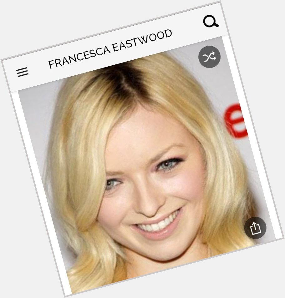 Happy birthday to this great actress who is the daughter of Clint Eastwood.  Happy birthday to Francesca Eastwood 