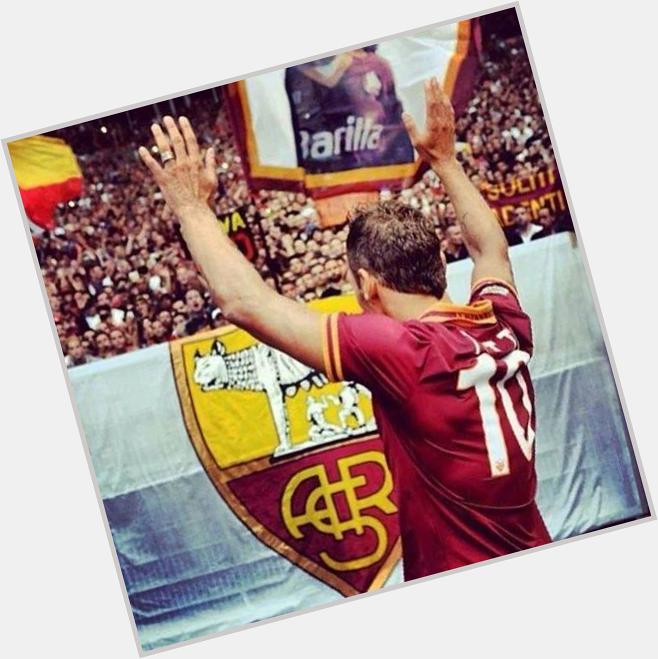   Happy Birthday Francesco Totti! Auguri Capitano!   