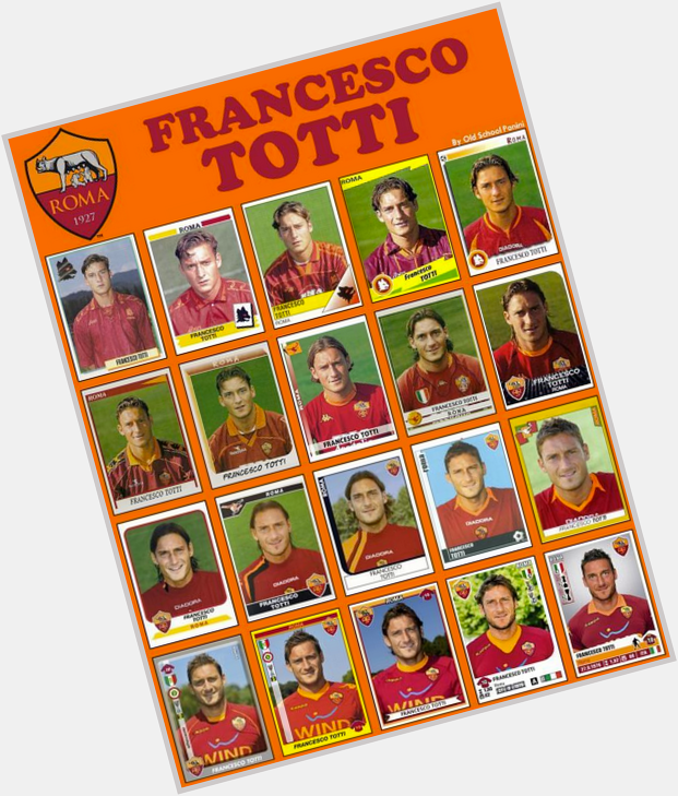 Happy 38th birthday Francesco Totti 