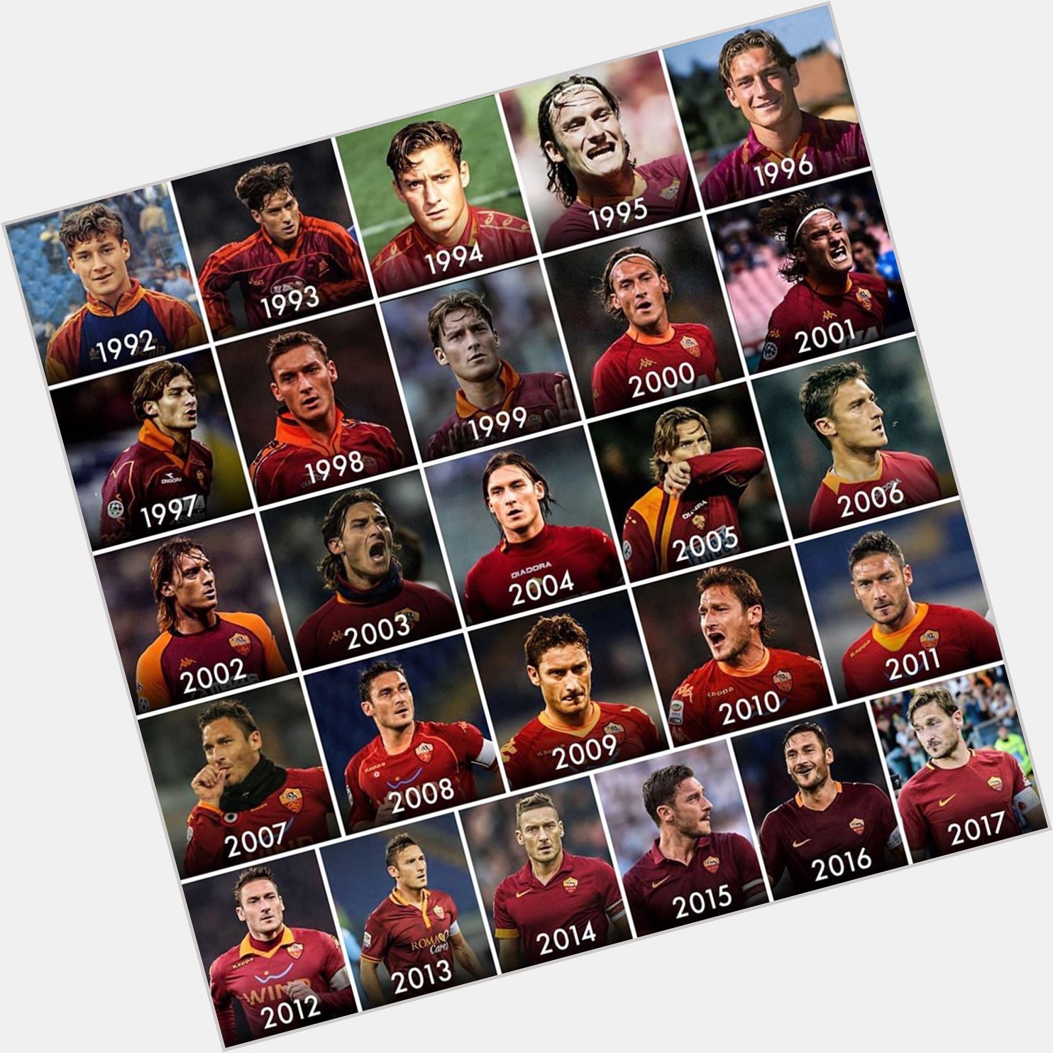 Happy Birthday Francesco Totti 4  6  